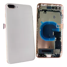 Carcaça Compativel iPhone 8 Plus Completa Flex+botães+lente 