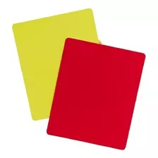 2 Cartão Árbitro Pangué Campo Tradicional Vermelho/amarelo