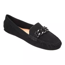 Sapato Mocassim Feminino Anacapri Com Detalhe Em Corrente