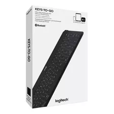 Teclado Logitech Keys To Go Para iPad Mini 6 A2567 A2568 