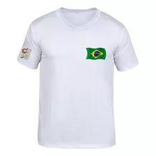 Camisa Camiseta Do Brasil Blusa Seleção Brasileira Copa 2022