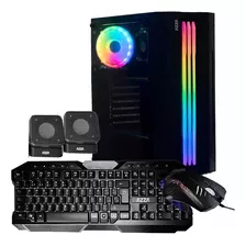 Kit Gamer Azza Fortaleza Ii Gabinete Mo/tec/par Sin Fuente