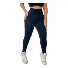 Calça Modeladora Cos Alto De Cotton Grosso + Brinde