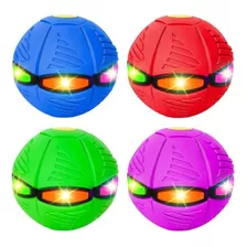 Brinquedo Bola Mágica Maluca Disco Voador Com Luz Brilha