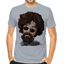 Camiseta Rock Raul Seixas Bandas De Rock Anime Desenhos