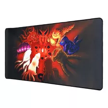 Mouse Pad Gamer Grande 70x35 Bijuus Naruto Shippuden Sasuke