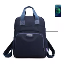 Mochila Para Ordenador Portátil Con Usb