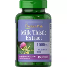 Milk Thistle 1000mg Silymarin 180 C - Unidad a $483