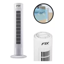 Ventilador De Pé Fix Circulador Branco De Polipropileno, 22 cm De Diâmetro 110 v