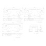 Tapetes 4pz Charola 3d Logo Hyundai Accent Sedan 2018 - 2022