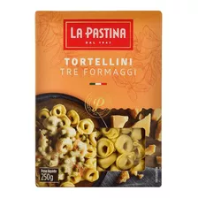 Macarrão Italiano Tortellini De Três Queijos La Pastina 250g
