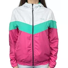 Jaqueta Freesurf Leve Sport Original - Rosa/bco/ver