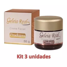 Geleia Real Creme Facial 50g Prodapys ( Kit Com 3 ) 