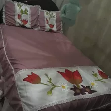 Forro De Cama Com Pintura