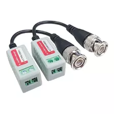 10 Conversor Par Trançado Video Balun Passivo Ate 600mt Cftv