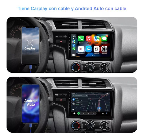 Honda Fit 15-19 Android Carplay Wifi Gps Radio Touch Usb Hd Foto 3