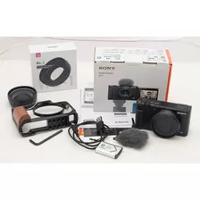 Sony Zv-1 20.1mp Digital Camera Kit W/rig, Vlog Video Feer