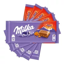 Chocolate Milka Com Chips De Caramelo Daim 100g - Importado
