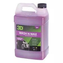 Wash N Wax / Shampoo Con Cera 4 Litros / 3d Detailing