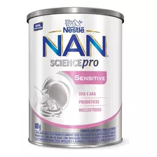 Fórmula Nestlé Nan Sensitive 800g 0 A 6 Meses Kit C/2un