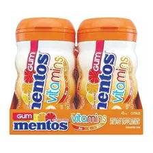 Chiclete Mentos With Vitamins Display C/ 6 Garrafas