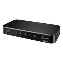 Rocketfish Caja De Conmutacion Hdmi 4k De 4 Puertos - Cambia