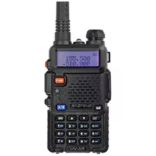 Radio Bidireccional De Doble Banda Uv 5r Negro