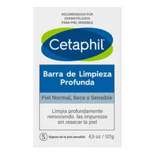 Cetaphil Jabón En Barra Limpieza Profunda 127g