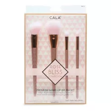 Set De 4 Brochas Cala Rose Bliss Premium