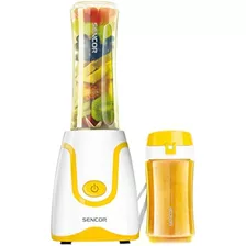 Licuadora De Batido Sencor Sbl2206yl 300w Con 2 Botellas Sin