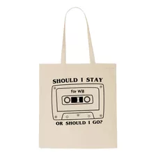 Tote Bag - Stranger Things - Should I Stay Or Should I Go?