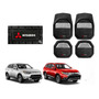 Tapetes Logo Mitsubishi + Cajuela Outlander 2004 A 2006 2007