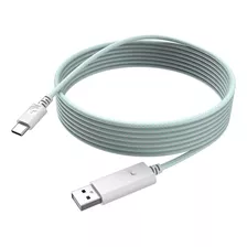 Gamesir Cable Usb-c Para G7 Se, G7, T4 Kaleid (blanco Y Cian