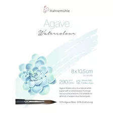 Block Hahnemühle Agave Acuarela 8x10,5cm 290g 12h