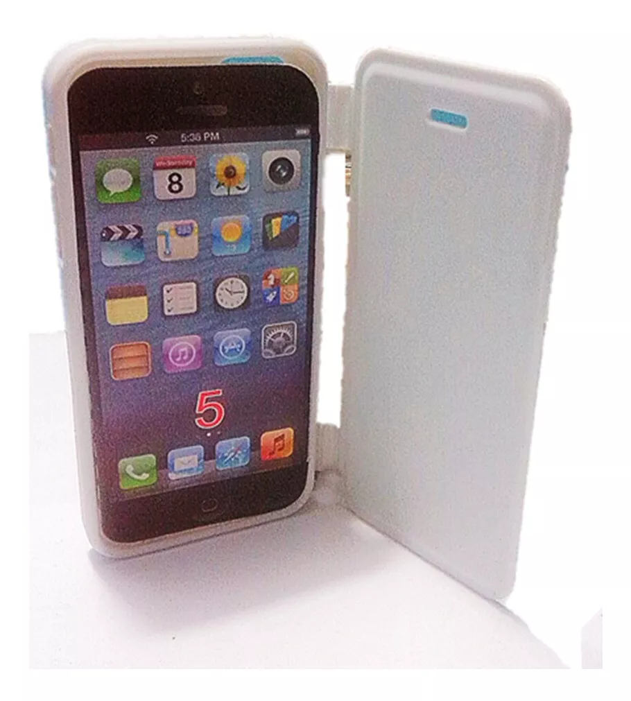 Forro Protector Tipo Agenda Blanco Para iPod Touch 5/ 5g