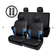 Fundas Tacto-piel Para Chevy C1, C2 ,c3 Monza Protector Azul