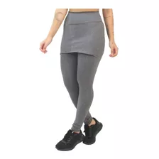 Calça Saia Legging Mescla