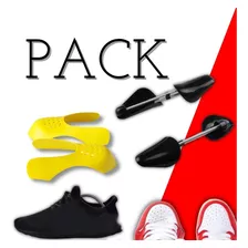 Pack Shield Protector Anti-arruga + Hormador Para Zapatillas