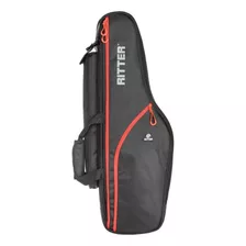 Funda Para Saxo Tenor Negra Y Roja Ritter Rbp2-ts-brd