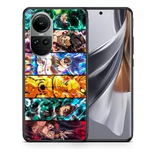 Funda Tpu Para Oppo Reno 10 5g Anime Manga Super Heroes Arte