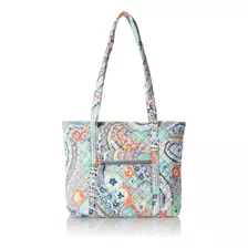 Bolso Vera Bradley De Algodón Pequeño Para Mujer, Tamaño Peq