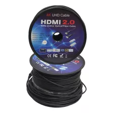 Cable Hdmi De Fibra Optica 4k X 8k De 100mts