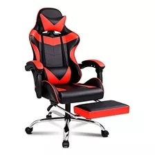 Silla Gamer Ergonómica Reclinable Respaldo Alto Y Reposa Pie