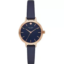 Reloj Kate Spade Metro Slim Para Mujer Azul