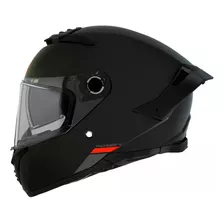 Casco Para Moto Clásico Mt Helmets Thunder 4 Sv Negro Mate Talla Xl 