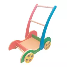 Carro Carrito Caminador Madera Bebes Caminador Andador