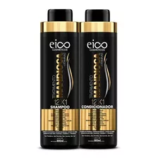 Kit Shampoo + Condicionador Tratamento Mandioca Eico 800ml