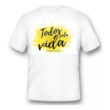 Camiseta Campanha Contra Suicidio Setembro Amarelo Promoção