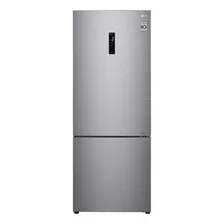 Refrigerador LG Bottom Freezer Inverse 451l Platinum 110v Gc