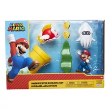 Super Mario - Underwater Diorama Jakks 